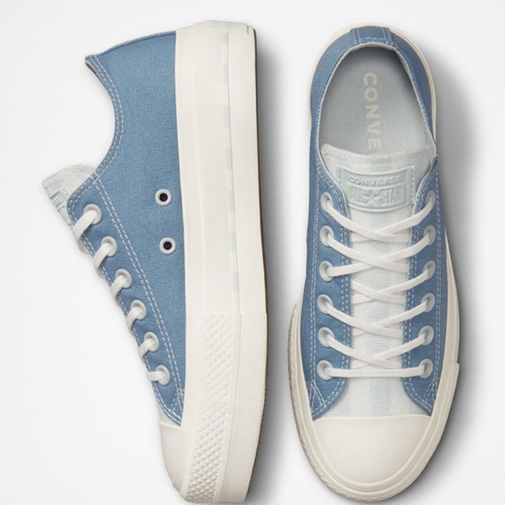 CONVERSE CHUCK TAYLOR ALL STAR CRAFTED CANVAS PLATFORM LOW TOP LIMITED EDITION
